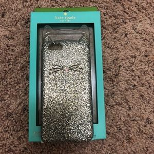 Kate Spade Glittery Cat Face IPhone 6s Case